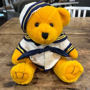 Stephen Smith Gold Teddy Bear in Sailor Outfit